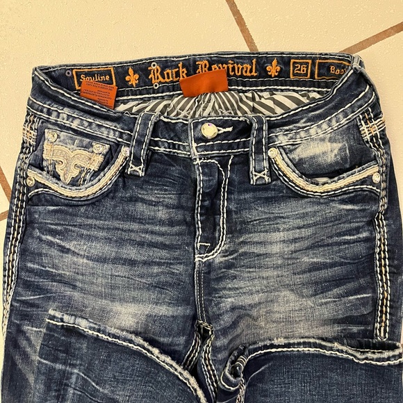 Rock Revival Bootcut Jeans – Women’s Size 26 - Picture 5 of 10